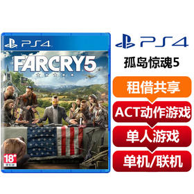 【 租借共享】索尼（SONY）PS4 游戏卡 孤岛惊魂5