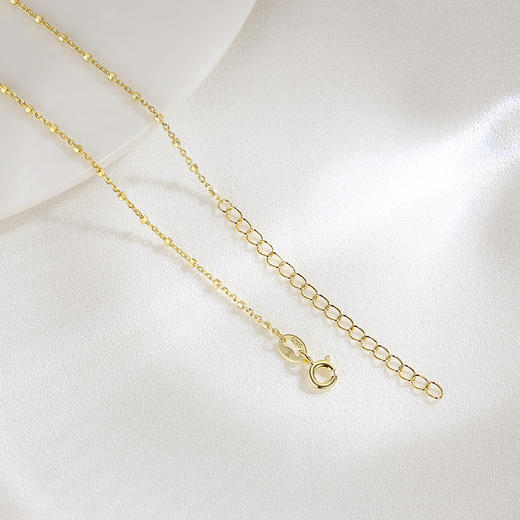 IU925纯银尚简项链送女友闺蜜节日生日礼物 商品图7