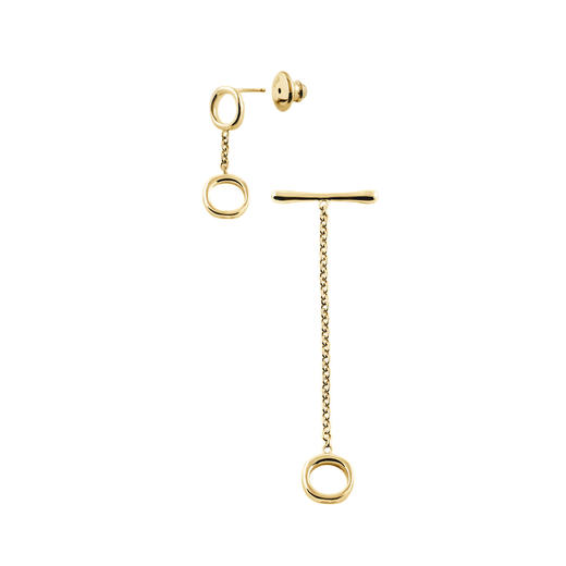 J.HARDYMENT | Small T-Bar Link earrings [耳环 4色] 商品图1