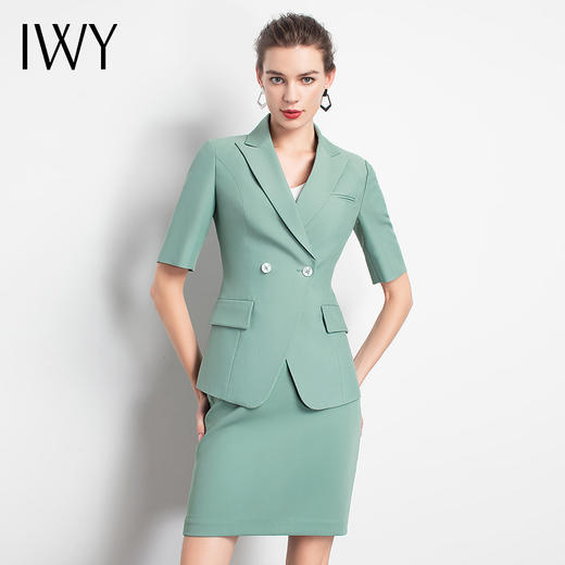 IWY/西装职业装女女款上班气质正装小外套名媛时尚办公室高档
CPS11235 商品图0