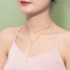 IU925纯银花间舞项链送女友闺蜜节日生日礼物 商品缩略图5