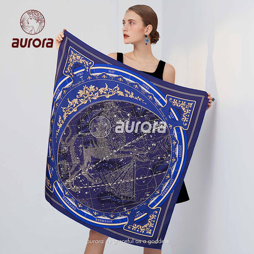 星辰 丝巾 商品图3