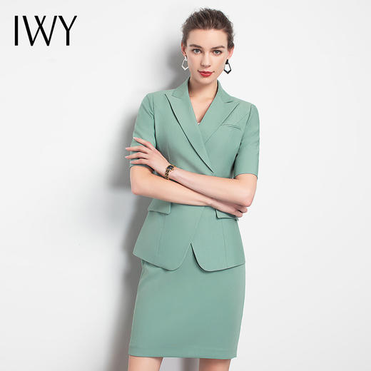 IWY/西装职业装女女款上班气质正装小外套名媛时尚办公室高档
CPS11235 商品图1