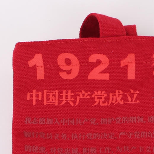 建党伟大精神帆布袋 商品图3