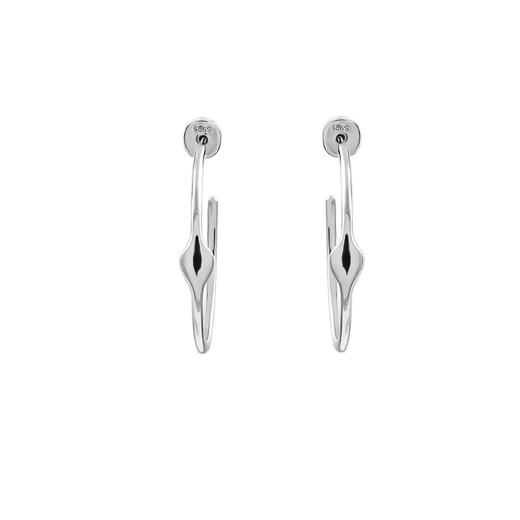 J.HARDYMENT | 30mm Single Long Face Hoop earrings [耳环3色] 商品图1