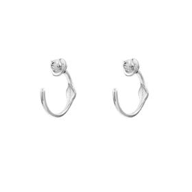 J.HARDYMENT | 17mm Single Long Face Hoop earrings [耳环3色]