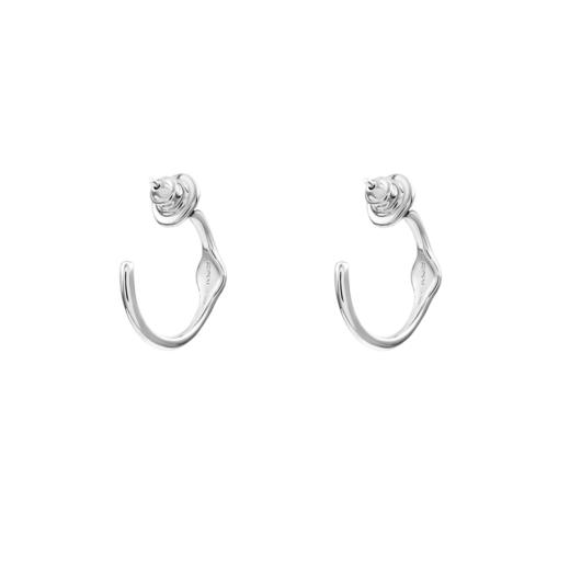 J.HARDYMENT | 17mm Single Long Face Hoop earrings [耳环3色] 商品图0