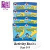 【中商原版】CGP New Ages 8-9 Activity Books 新趣味综合知识练习 语法+阅读理解+分数+乘法心算+推理思维等共八册 8-9岁  商品缩略图0