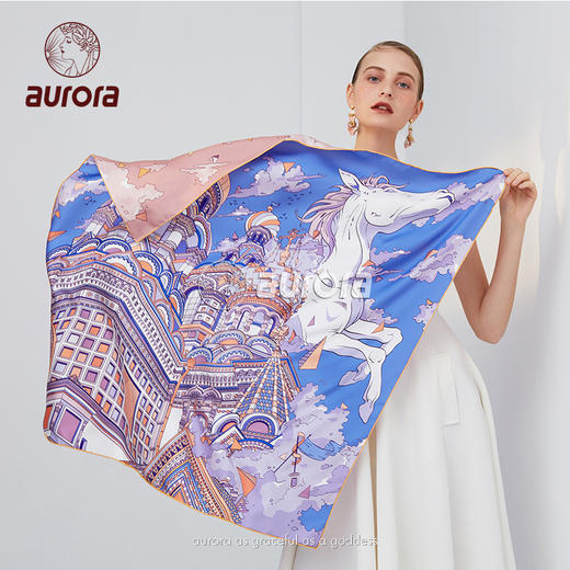 自由 丝巾 商品图3