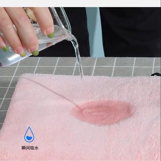 【洗头巾干发帽】女长发成人居家布艺浴帽包头巾单层加厚吸水 商品图4