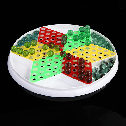 成功跳棋3362大人儿童益智小学生弹珠玻璃球 商品图2