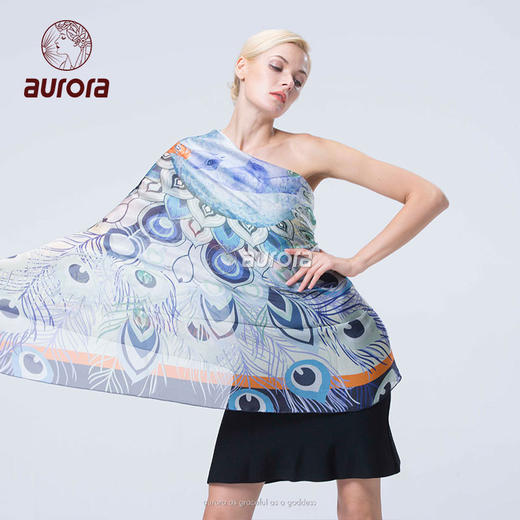 芳情雀艳 丝巾 商品图3