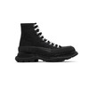 ALEXANDER MCQUEEN 麦昆  男士 系带厚底短靴 黑色 604254 W4L32 1000 商品缩略图0