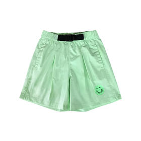 Converse匡威童衣夏新女童休闲笑脸百搭阔腿工装短裤CV2122033