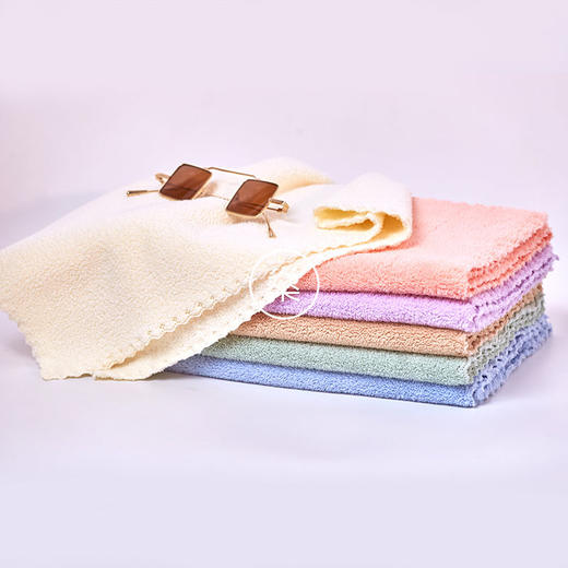 【珊瑚绒加厚毛巾】居家布艺成人洗脸洁面干发巾 商品图3