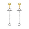 J.HARDYMENT | Small Thumbprint T-Bar earrings [耳环 4色] 商品缩略图2