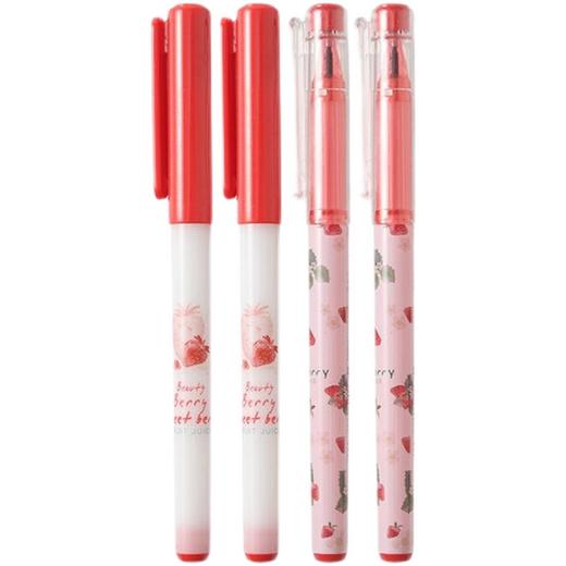 晨光草莓限定系列中性笔AGPB6708A黑0.5 商品图0