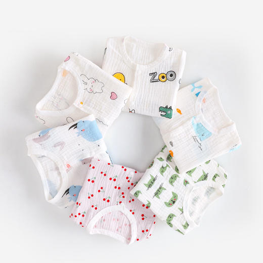 【母婴用品】优布兜  夏季薄款纯棉婴儿连体衣 商品图3