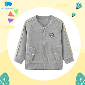 丽婴房-童衣类（春）E1外套\披风深灰