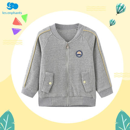 丽婴房-童衣类（春）E1外套\披风深灰 商品图0