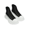 ALEXANDER MCQUEEN 麦昆 女士 中帮短靴黑帮白底 611706 W4L32 1070 商品缩略图3