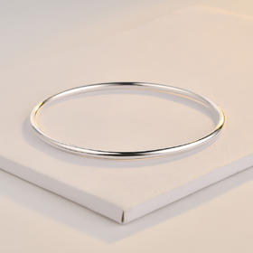 清浅时光银手镯