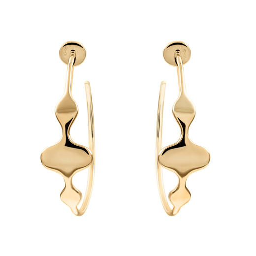 J.HARDYMENT / 55mm Mixed Face Hoop earrings <耳环3色> 商品图1