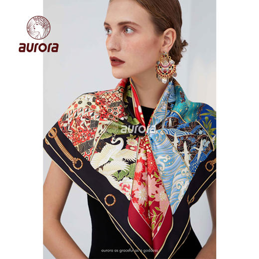 京都图事 丝巾 商品图2