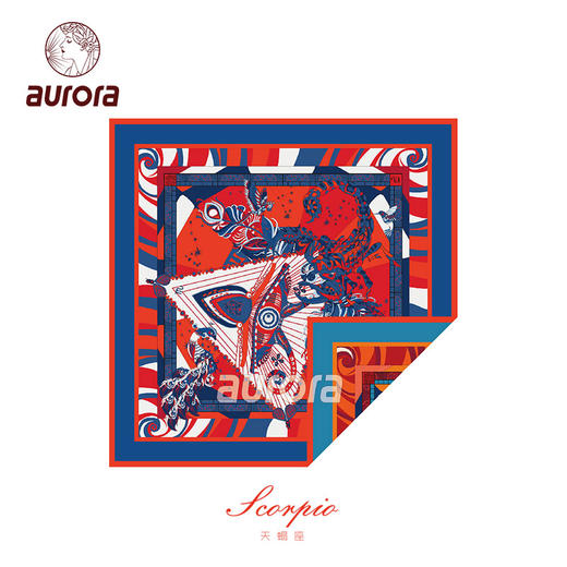 十二星座系列真丝丝巾 商品图12