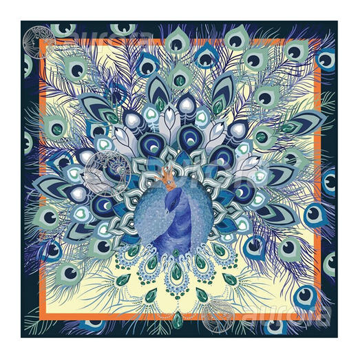 芳情雀艳 丝巾 商品图1