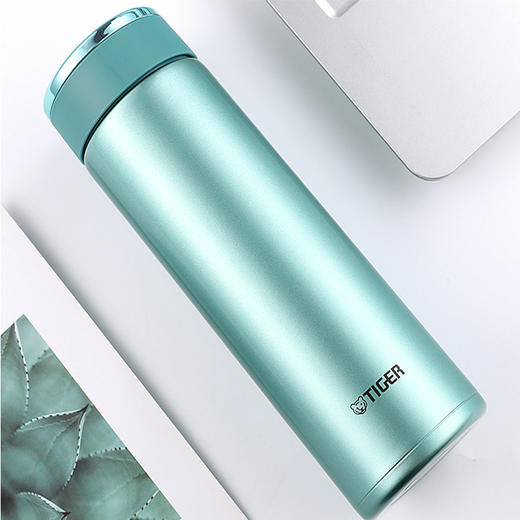 虎牌标准型不锈钢真空杯 /MMW-A48C/AM高光银蓝" 商品图0