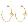 JHARDYMENT | 55mm Single Wide Face Hoop Earrings [耳环3色] 商品缩略图5