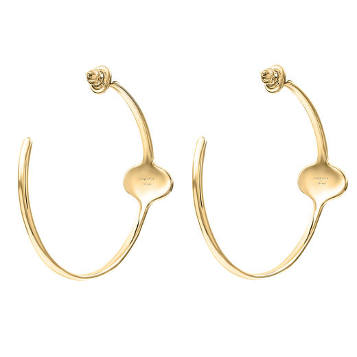 JHARDYMENT | 55mm Single Wide Face Hoop Earrings [耳环3色] 商品图5