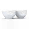 【Fiftyeight 】德国原产陶瓷碗表情碗2件套200ml 亲亲与微笑 商品缩略图2
