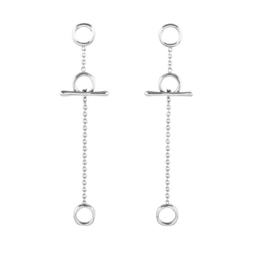 J.HARDYMENT | Small T-Bar Link earrings [耳环 4色] 商品图5