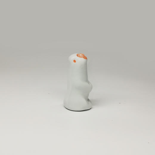 不仁斋 薛继业 陶瓷雕塑系列 仰望星空小猴 文房摆件 茶宠 商品图2