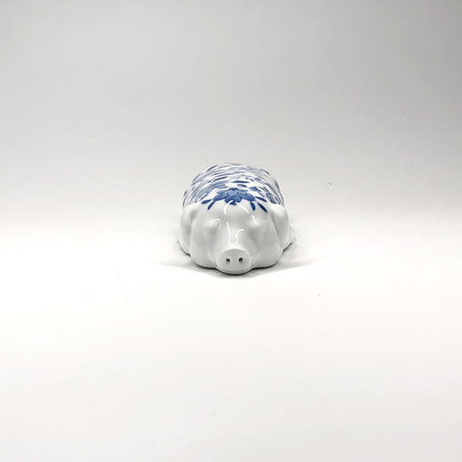 不仁斋 薛继业 手作 雕塑 摆件 文房墨床 新款趴猪 商品图1