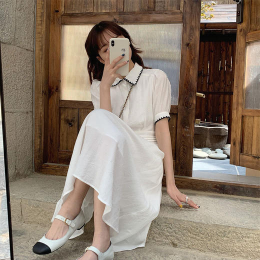 小香刺绣连衣裙～版型面料都美妙 商品图0