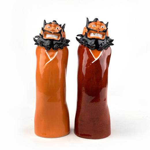 不仁斋薛继业陶瓷雕塑大钟馗 商品图0