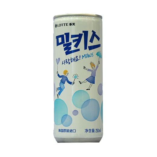 乐天牛奶碳酸饮料【250ml】 商品图1