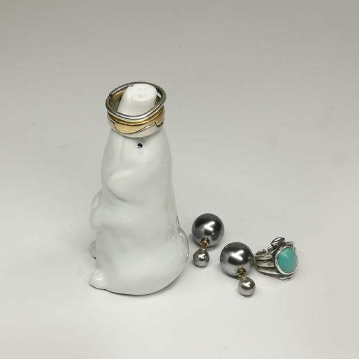 不仁斋  薛继业 陶瓷雕塑系列 己亥年思量猪 文房摆件 茶宠 商品图4