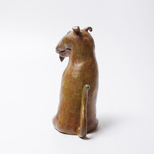 不仁斋 薛继业十二生肖雕塑系列 戌狗 铸铜限量甲字款 商品图2