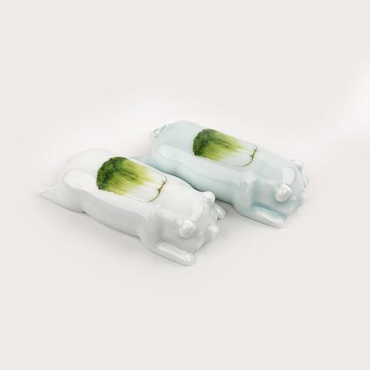 不仁斋新款  薛继业 手作雕塑 财库猪 财库枕 商品图0