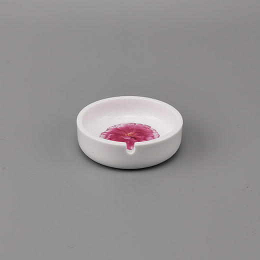 不仁斋新品 薛继业专款水墨景德镇高温瓷烟灰缸 商品图3