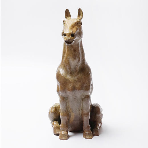 不仁斋 薛继业十二生肖雕塑系列 午马 铸铜限量甲字款 商品图0