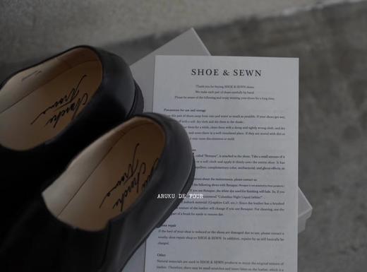 SHOE &SEWN 黑色simon手工鞋 商品图9