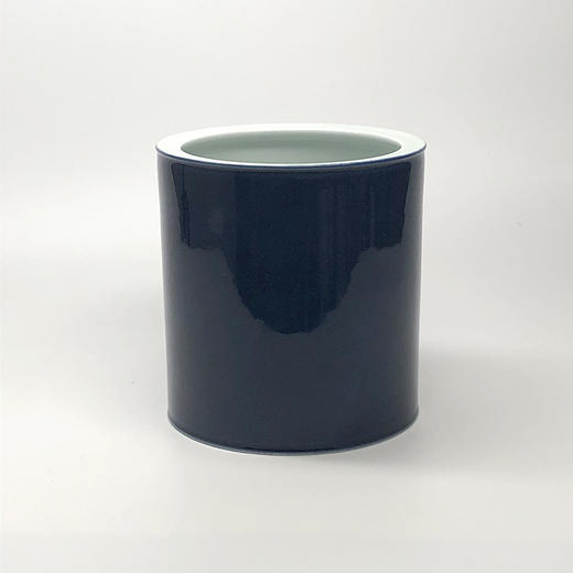 不仁斋 薛继业 手拉坯 文房 祭兰平底大笔筒 商品图1