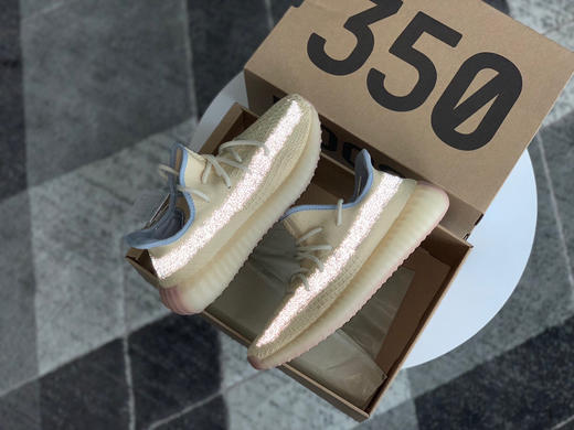 YEEZY BOOST 350 V2 - 麻布 奶油 商品图4