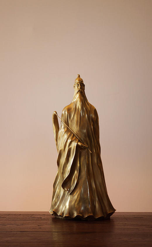 薛继业 雕塑 神仙 黄铜 限量 商品图0