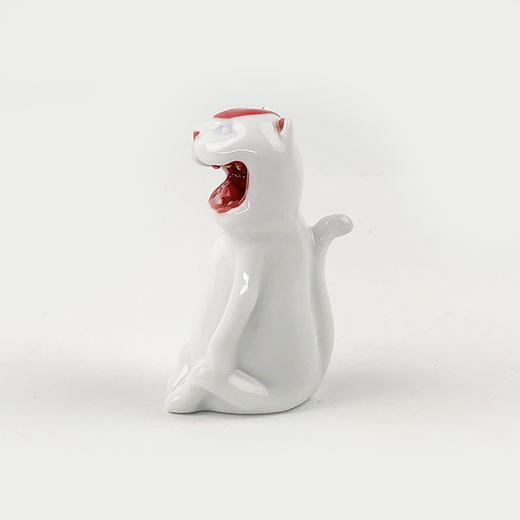 不仁斋新款鸿运当头 陶瓷迷你招财猫 商品图1